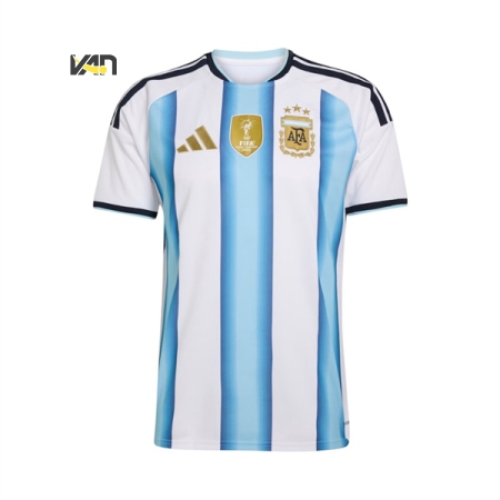 ÁO BÓNG ĐÁ ADIDAS ĐTQG ARGENTINA SÂN NHÀ WORLDCUP 2026 FAN VERSION - TRẮNG - “JM8396”