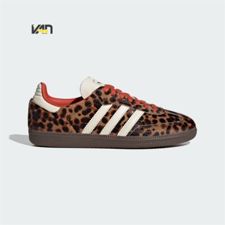 GIÀY THỜI TRANG ADIDAS SAMBA OG PRELOVED RED LEOPARD “JI2734”