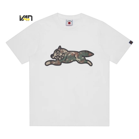 ÁO THỜI TRANG ICECREAM BBC WOODLAND CAMO RUNNING DOG - TRẮNG
