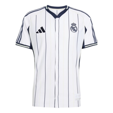 ÁO ADIDAS BÓNG CHÀY REAL MARID 25/26 - TRẮNG ”JN3073''
