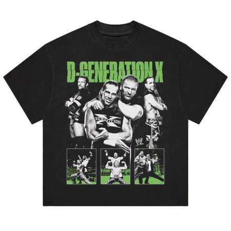 ÁO MEN'S HEATHER BLACK D-GENERATION X - XÁM " 202944450 "