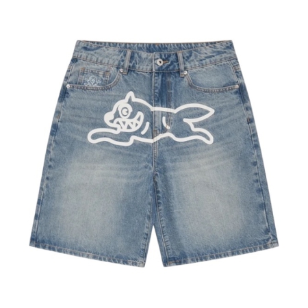 QUẦN NGẮN NAM ICECREAM BBC RUNNING DOG DENIM - XÁM