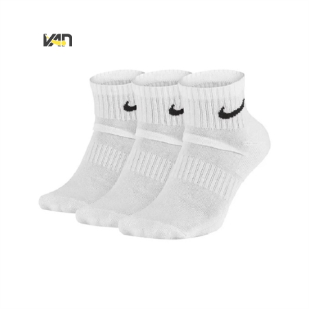 TẤT/VỚ NIKE EVERYDAY CUSHIONEF TRAINNING CREW SOCKS ( 3 PAIRS )- LỬNG “SX7667-100”
