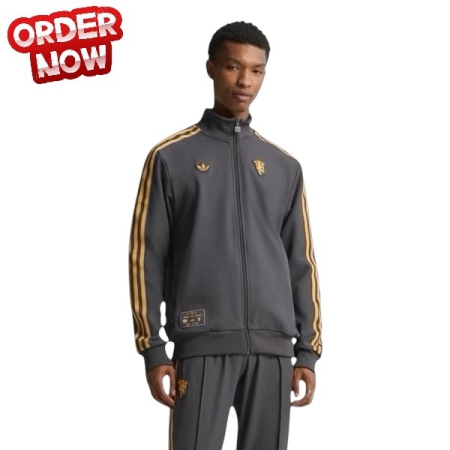 ÁO TRACK TOP MANCHESTER UNITED TERRACE ICONS - ĐEN ‘’JN2816’’
