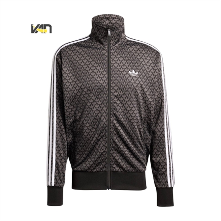ÁO KHOÁC THỜI TRANG ADIDAS FIREBIRD TT MONOGRAM - ĐEN ''KC9158''