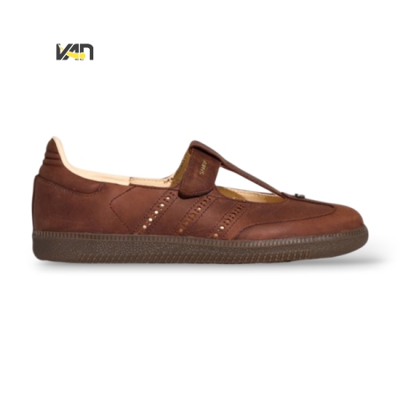 GIÀY NỮ ADIDAS SAMBA JANE SHOES - NÂU "HP7130"
