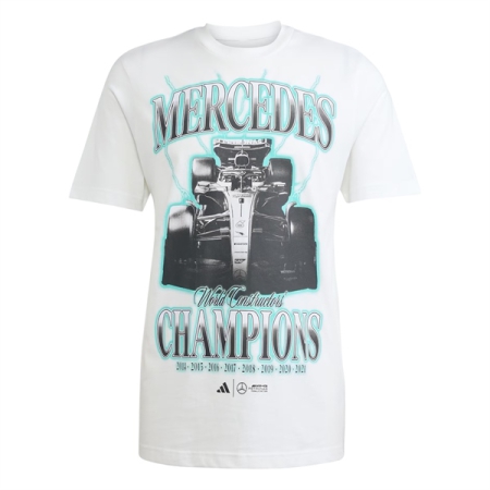 ÁO THUN ADIDAS CÔNG THỨC 1 AMG PETRONAS - TRẮNG - “KH1083”