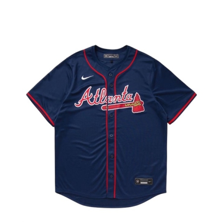 ÁO BÓNG CHÀY NIKE MlB ATLANTA BRAVES LIMITED - XANH - “ T7LM - AWA1”