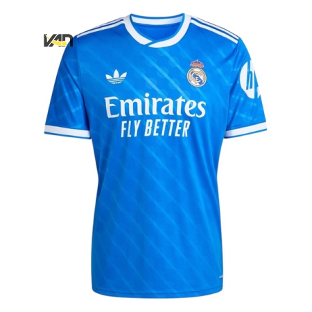 ÁO BÓNG ĐÁ ADIDAS REAL MADRID SÂN KHÁCH THỨ BA 25/26 - XANH “JV5845”