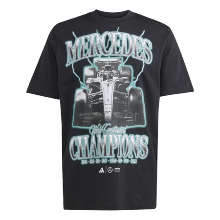 ÁO THUN THỜI TRANG NAM MERCEDES - AMG PETRONAS FORMULA ONE TEAM GRAPHIC -ĐEN - “KH1080”