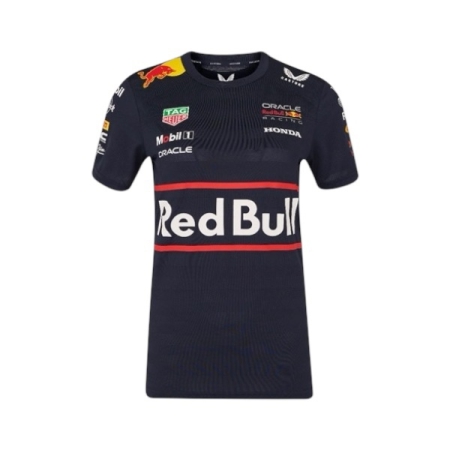 ÁO ĐẤU CÔNG THỨC 1 NỮ CASTORE REDBULL RACING F1 2025 TEAM - XANH"TF9866-020"