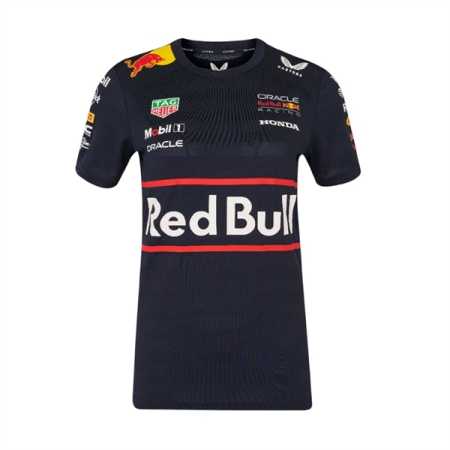 ÁO ĐẤU CÔNG THỨC 1 RED BULL RACING F1 NỮ 2025 TEAM T-SHIRT- XANH NAVY "TF9866-020"