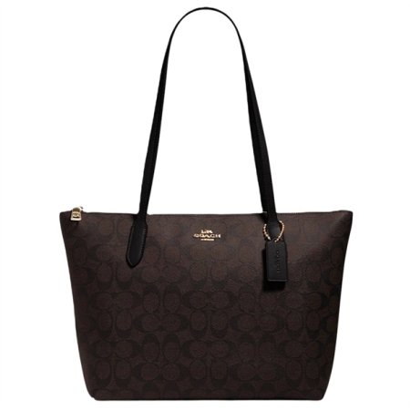 TÚI TOTE COACH BLOSO OG CREMALLERA - BROWN - “ J2580 - 4455 “