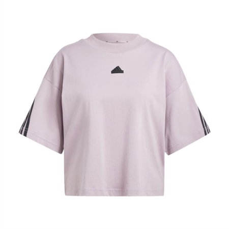 ÁO THUN THỜI TRANG NỮ ADIDAS 3 SỌC FUTURE ICONS -TÍM “IS3613”