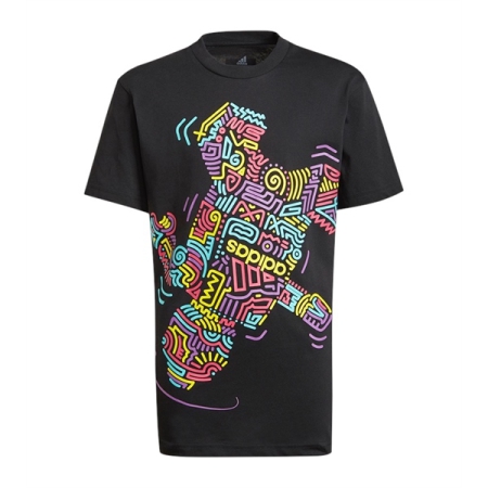 (SALE) ÁO THỜI TRANG TRẺ EM ADIDAS X LEGO GRAPHIC - ĐEN “GU8901