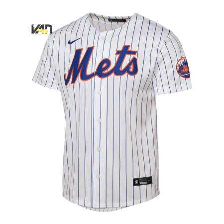 ÁO BÓNG CHÀY NIKE NEW YORK METS - TRẮNG -"T70GM-NMHO"