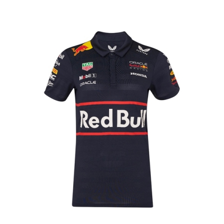 ÁO ĐẤU CÔNG THỨC 1 NỮ CASTORE POLO RED BULL RACING TEAM - XANH “TF9865-020”