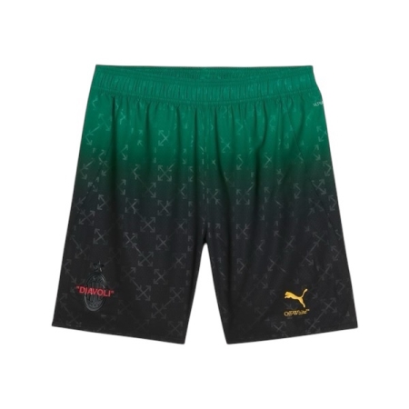 QUẦN BÓNG ĐÁ PUMA AC MILAN X OFF WHITE BẢN PLAYER “783002 01”