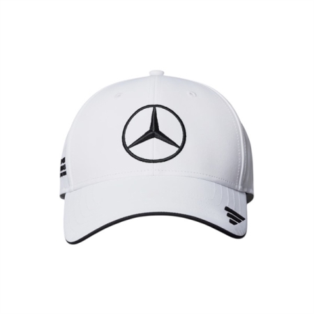 NÓN LƯỠI TRAI ADIDAS XE ĐUA MERCEDES AMG PETRONAS - TRẮNG “JW6270”