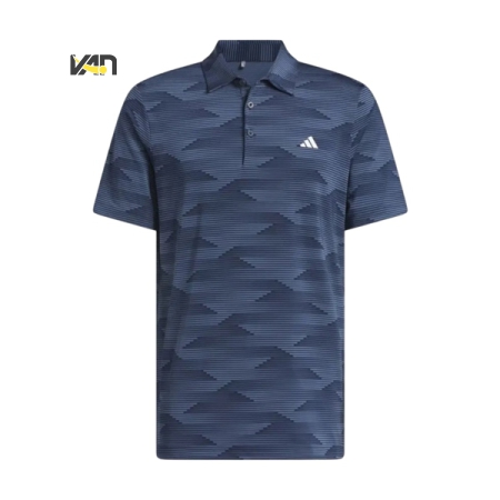 ÁO POLO ADIDAS ULTIMATE365 SPEED STRIPE - XANH “JN9136”