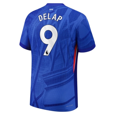 ÁO BÓNG ĐÁ NIKE CLB CHELSEA SÂN NHÀ 25/26 PLAYER VERSION -NAMESET AUTH DELAP “HJ4543-496”