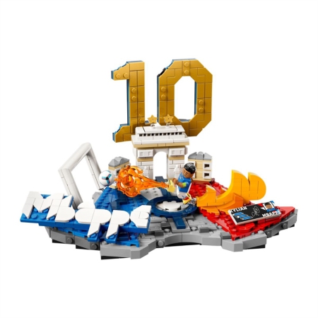 BỘ XẾP HÌNH LEGO EDITIONS KYLIAN MBAPPE FOOTBALL HIGHLIGHT - ĐỎ “43013”