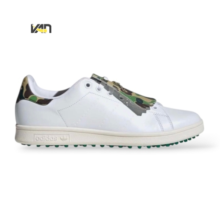 GIÀY THỜI TRANG NAM ADIDAS x BAPE STANSMITH GOLF - TRẮNG "IG5916"