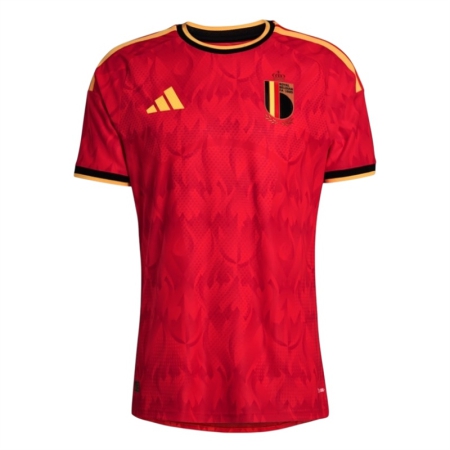 ÁO BÓNG ĐÁ ADIDAS ĐTQG BỈ SÂN NHÀ 2026 PLAYER VERSION - ĐỎ “JM8378”