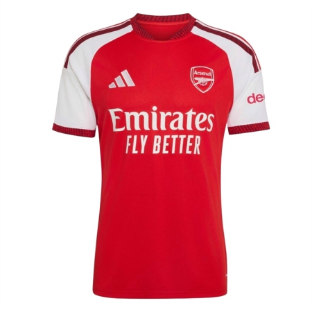 ÁO BÓNG ĐÁ ADIDAS ARSENAL SÂN NHÀ 26/27 FAN VERSION - ĐỎ “JZ3168”