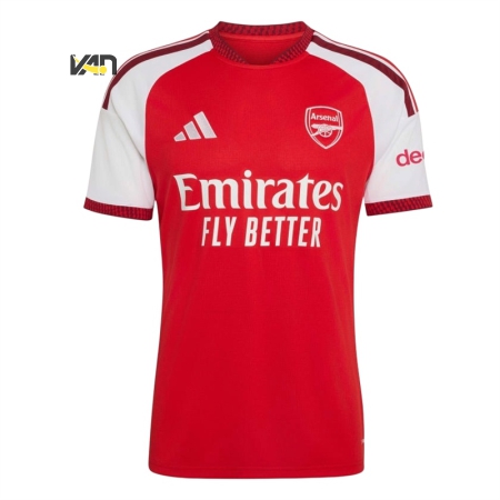 ÁO BÓNG ĐÁ ADIDAS ARSENAL SÂN NHÀ 26/27 FAN VERSION - ĐỎ “JZ3168”