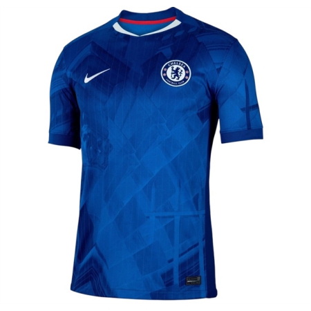 ÁO BÓNG ĐÁ NIKE CHELSEA SÂN NHÀ 25/26 FAN VERSION - XANH “HJ4589-496”