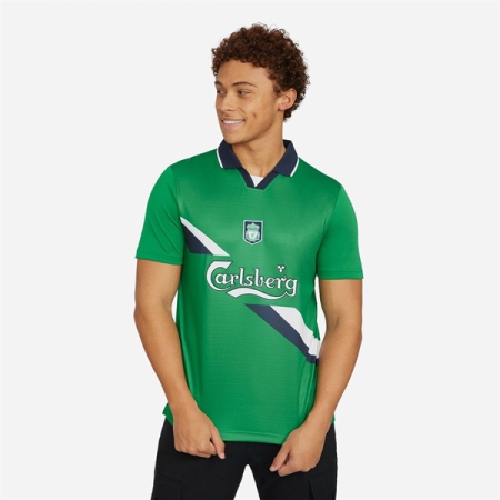 ÁO BÓNG ĐÁ NAM LFC SÂN KHÁCH 99-00 -XANH LÁ