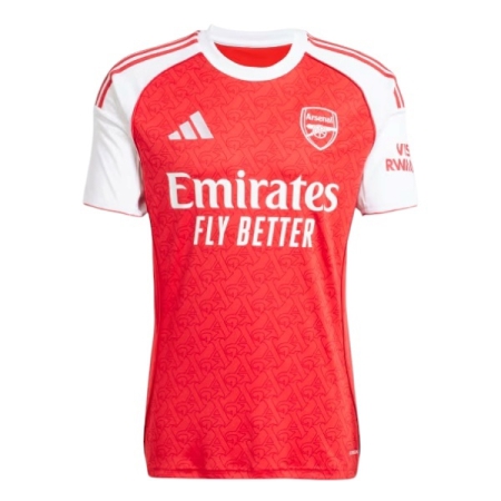 ÁO BÓNG ĐÁ ADIDAS CLB ARSENAL SÂN NHÀ 25/26 FAN VERSION- ĐỎ “JI9517”
