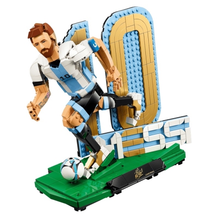 BỘ XẾP HÌNH LEGO EDITIONS LIONEL MESSI FOOTBALL HIGHLIGHT - ĐỎ “43015”