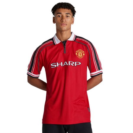 ÁO BÓNG ĐÁ CLB MANCHESTER UNITED RETRO 1998/2000 - ĐỎ - “ FCRT001”