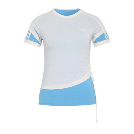 ÁO THUN ADIDAS NỮ CALI HAI LỚP - XANH - “KW4527”