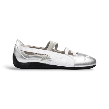 GIÀY THỜI TRANG PUMA SPEEDCAT BALLET METALLIC SILVER NỮ - BẠC -“401581-01”