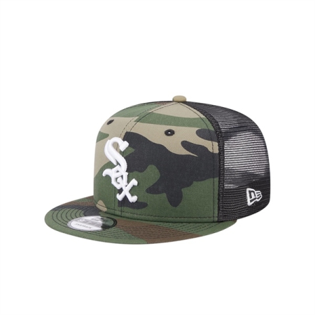 NÓN THỜI TRANG NEW ERA CHICAGO SOX TRUCKER 9FIFTY SNAPBACK HAT - CAMO “60316817”