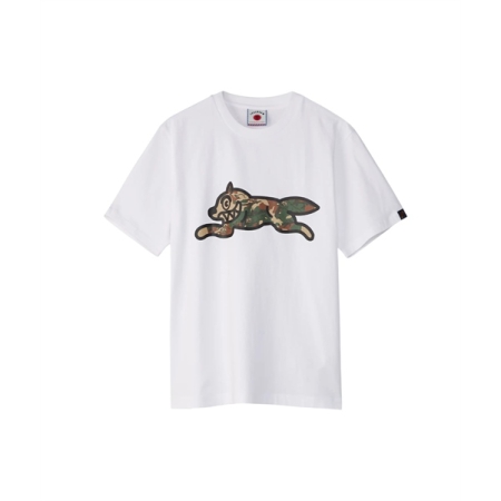 ÁO THỜI TRANG NAM ICECREAM BBC CAMO RUNNING DOG WOODLAND - TRẮNG
