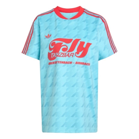 ÁO THỜI TRANG ADIDAS GRAPHIC FOOTBALL ALLOVER PRINT JERSEY - XANH “JW2771”