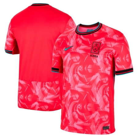 ÁO BÓNG ĐÁ NIKE ĐTQG HÀN QUỐC SÂN NHÀ 2024 FAN VERSION - ĐỎ “FJ4282-679”