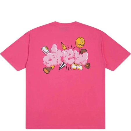 ÁO THUN THỜI TRANG DREW HOUSE DOODLE JOY TEE - HỒNG “DH-HJ2121-DJHP”