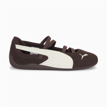 GIÀY THỜI TRANG NỮ SPEEDCAT BALLET DA LỘN - NÂU “406758-02”