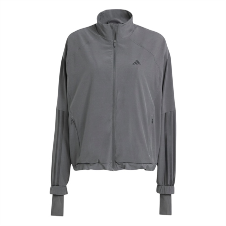 ÁO KHOÁC THỂ THAO NỮ ADIDAS HYGLM WINDB - XÁM “JX3856”