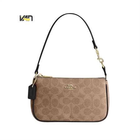 TÚI COACH NOLITA 19 IN SIGNATURE CANVAS - NÂU “CW426-IMQRX”