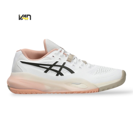 GIÀY TENNIS / PICKLEBALL NỮ ASICS GEL - RESOLUTION X WIDE - TRẮNG "1042A278-106"