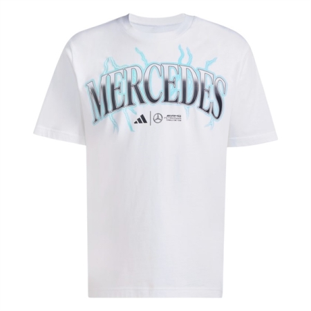 ÁO THUN ADIDAS ĐỘI ĐUA CÔNG THỨC 1 AMG PETRONAS -TRẮNG “KH1078”