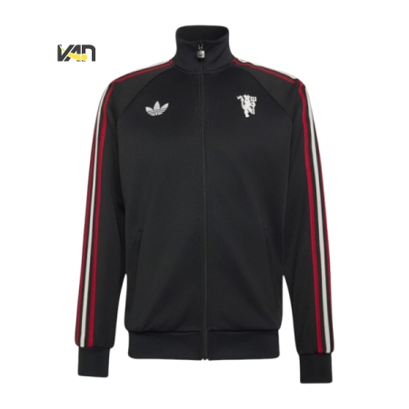ÁO KHOÁC THỜI TRANG ADIDAS CLB MANCHESTER UNITED ORIGINALS - ĐEN "JZ2230"