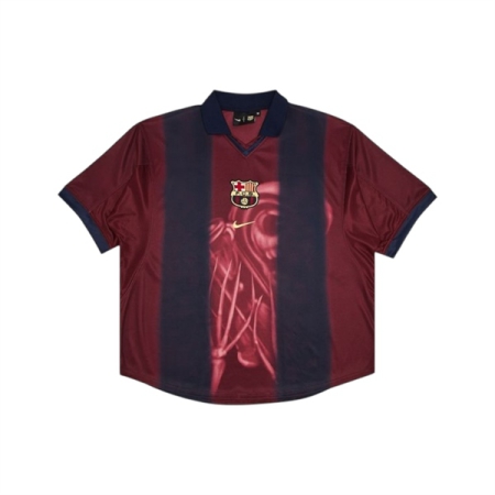 ÁO BÓNG ĐÁ NIKE BARCELONA X TRAVIS SCOTT RETRO - XANH “FQCJ-CJ01”