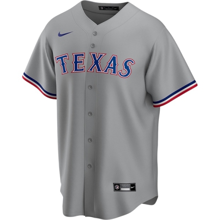 ÁO BÓNG CHÀY NIKE TEXAS RANGERS - XÁM - “T770 - TEBG”